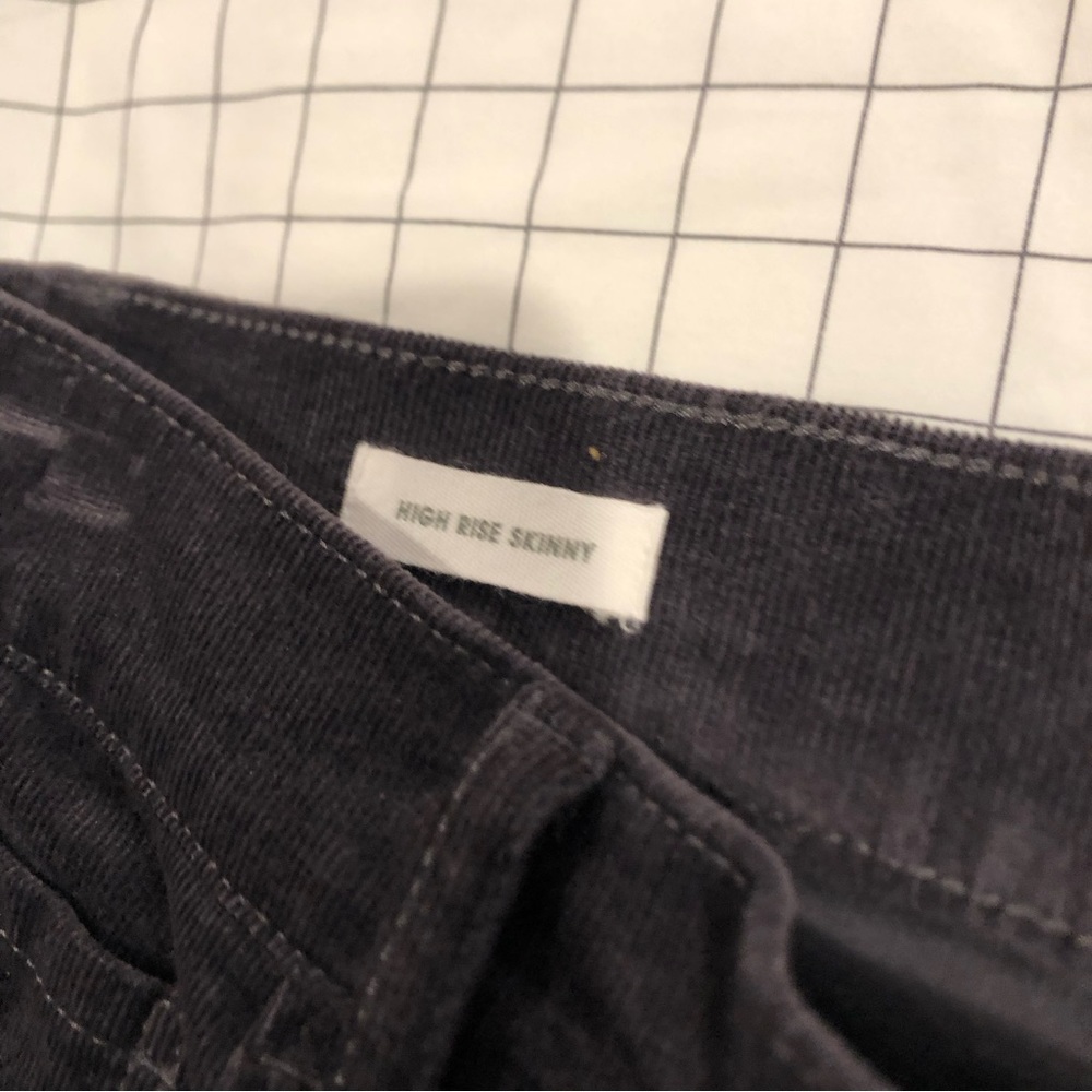 LOFT High Rise Skinny Corduroy - Picture 4 of 7